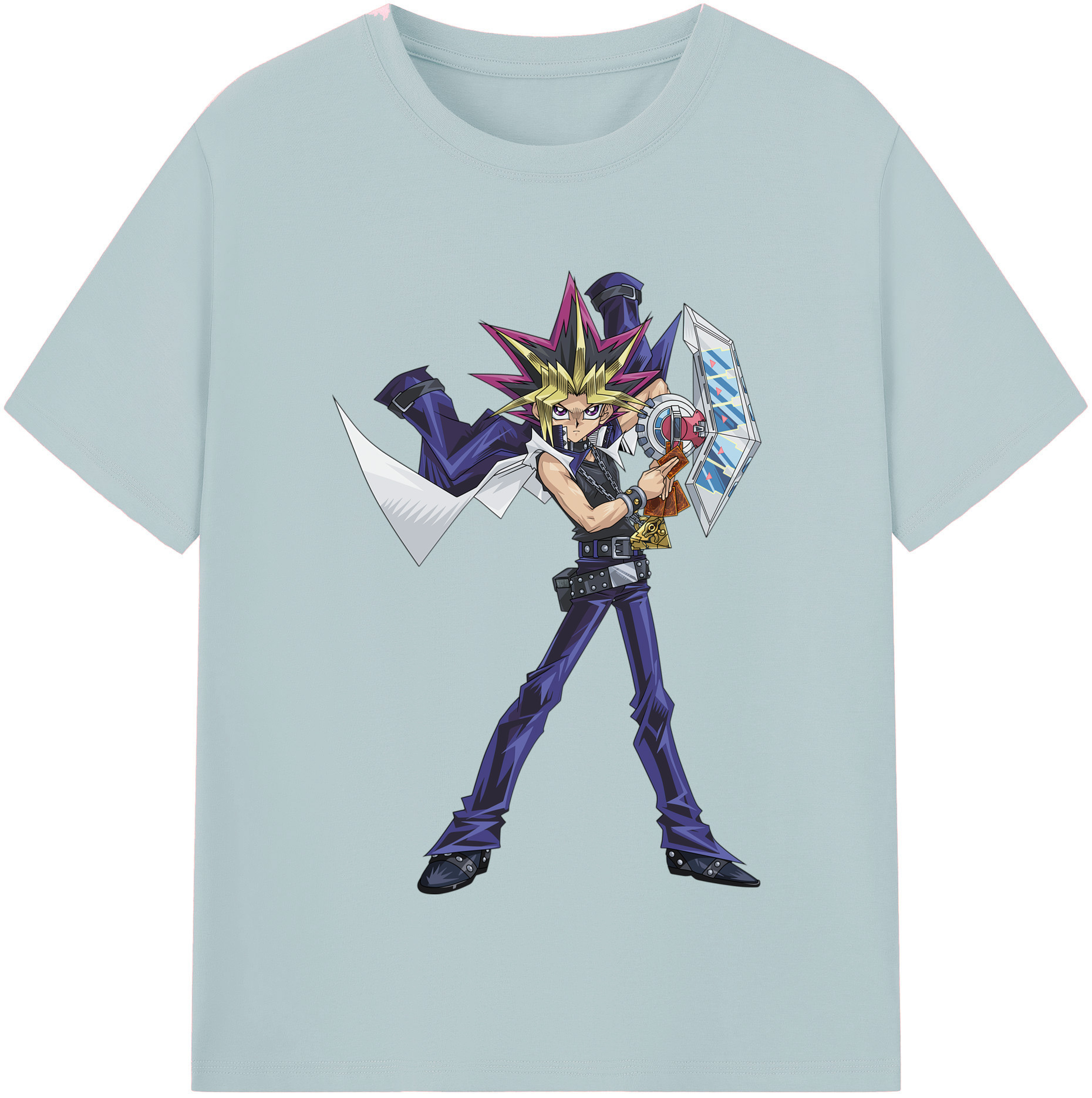 （画像用） 遊☆戯☆王 Yu-Gi-Oh! 綿100％半袖Tシャツ（フロントプリント）